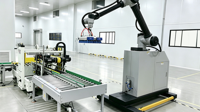 Packaging robotic arm