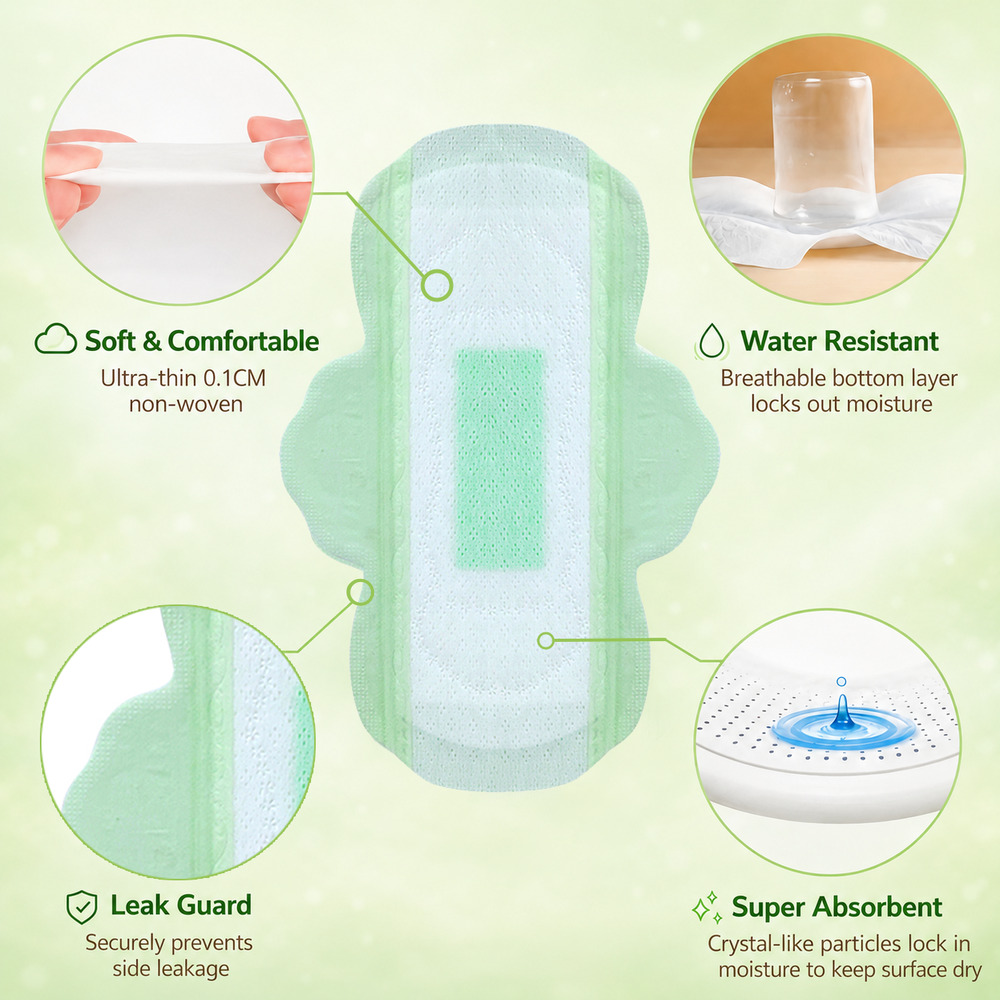 Cape Jasmine Sanitary Pads