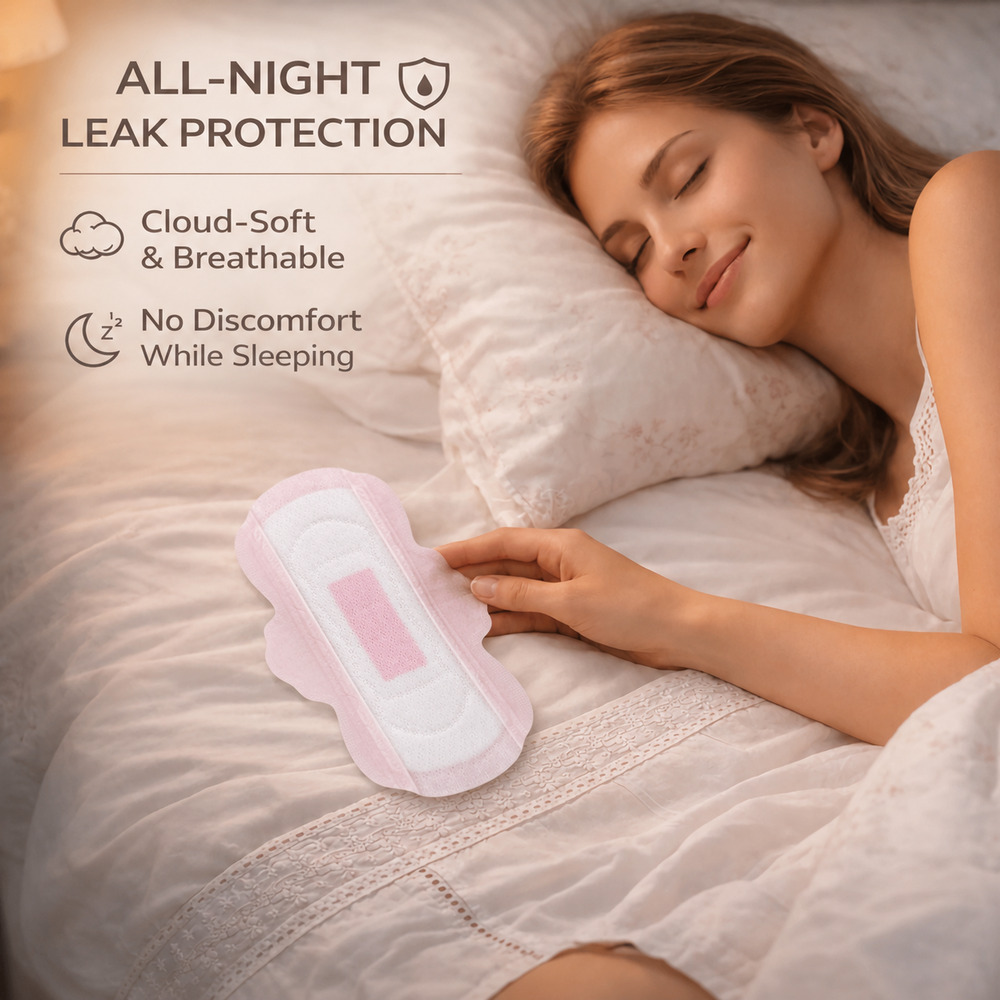 Pink Rose Sanitary Pads