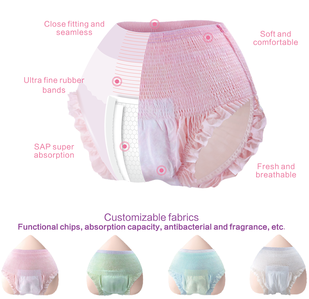 Pantalon menstruel OEM/ODM