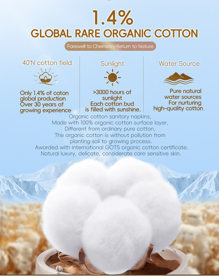 Organic Cotton Sanitary Pads