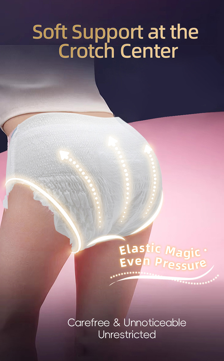 Max Cover Menstrual Pants Composite Core Structure