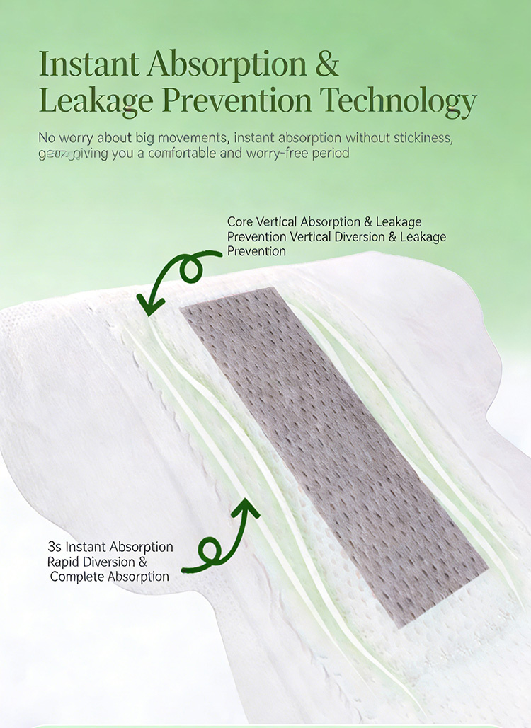 Mugwort Sanitary Pads