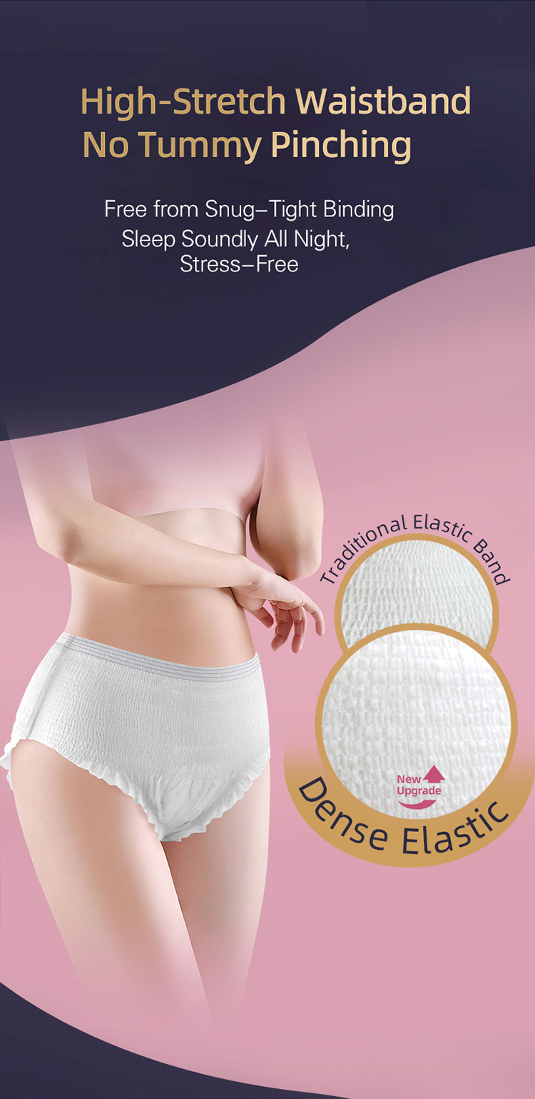 Max Cover Menstrual Pants Composite Core Structure
