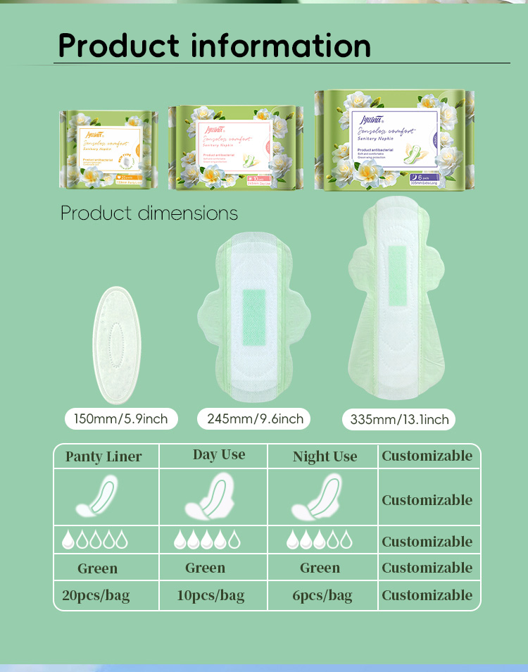 Cape Jasmine Sanitary Pads
