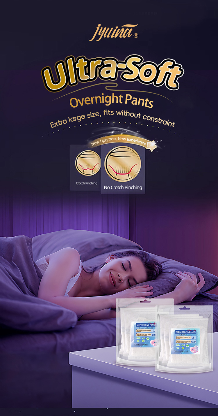 Max Cover Menstrual Pants Composite Core Structure
