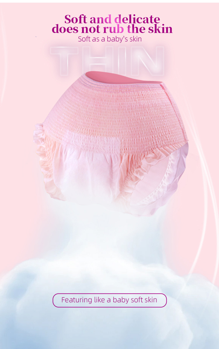 Pink Rose Menstrual Pants