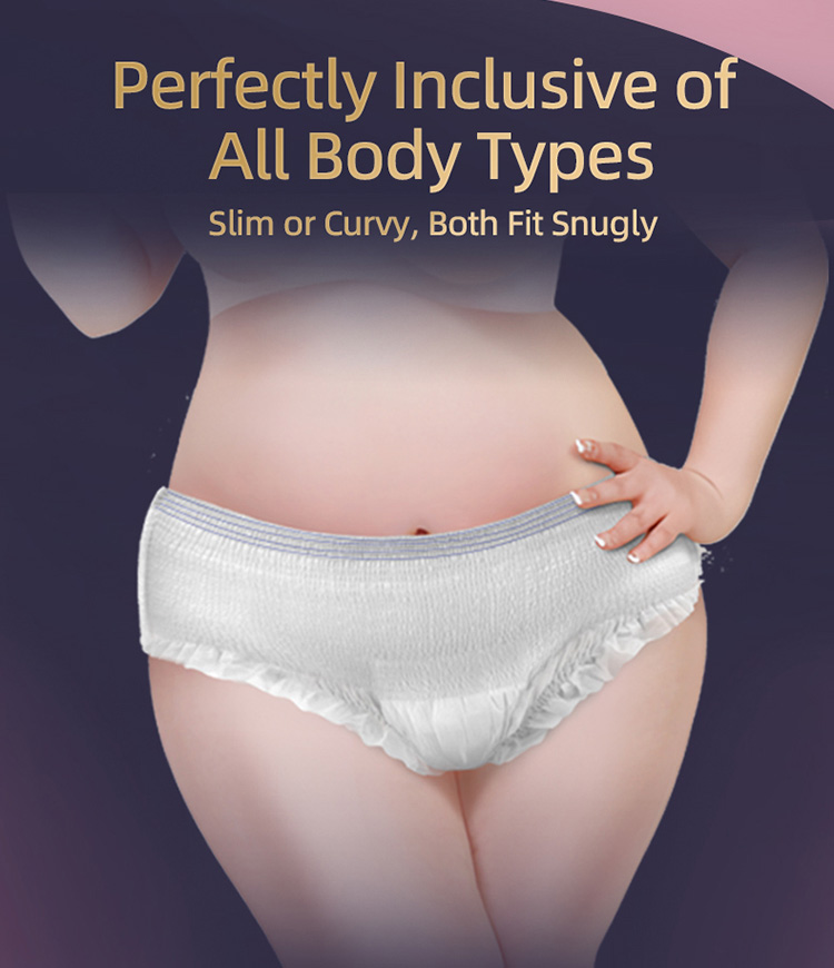 Max Cover Menstrual Pants Composite Core Structure