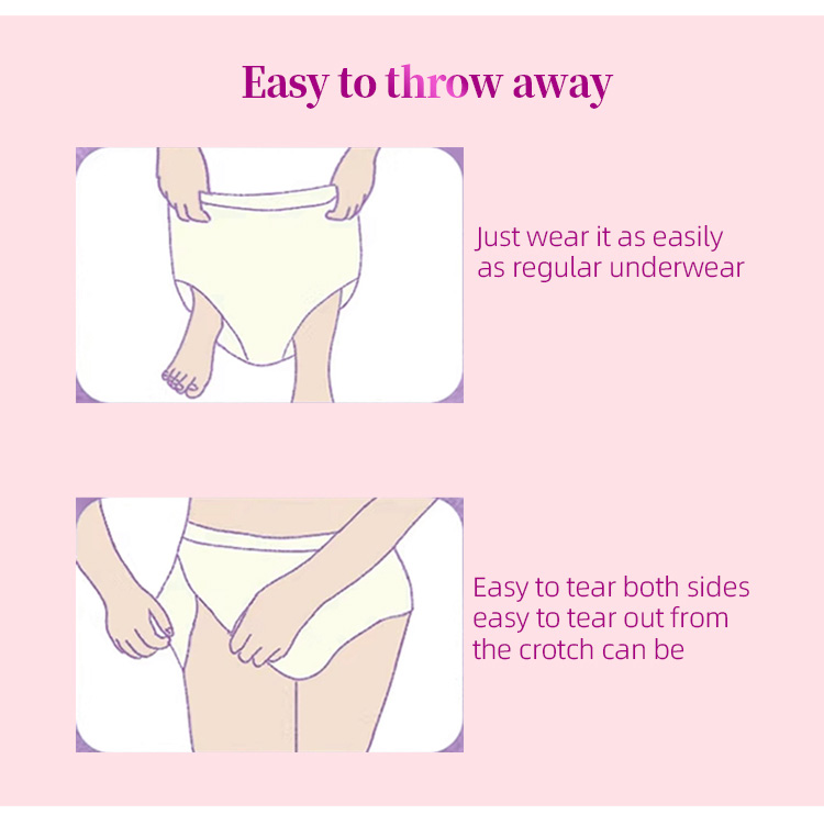 Pink Rose Menstrual Pants