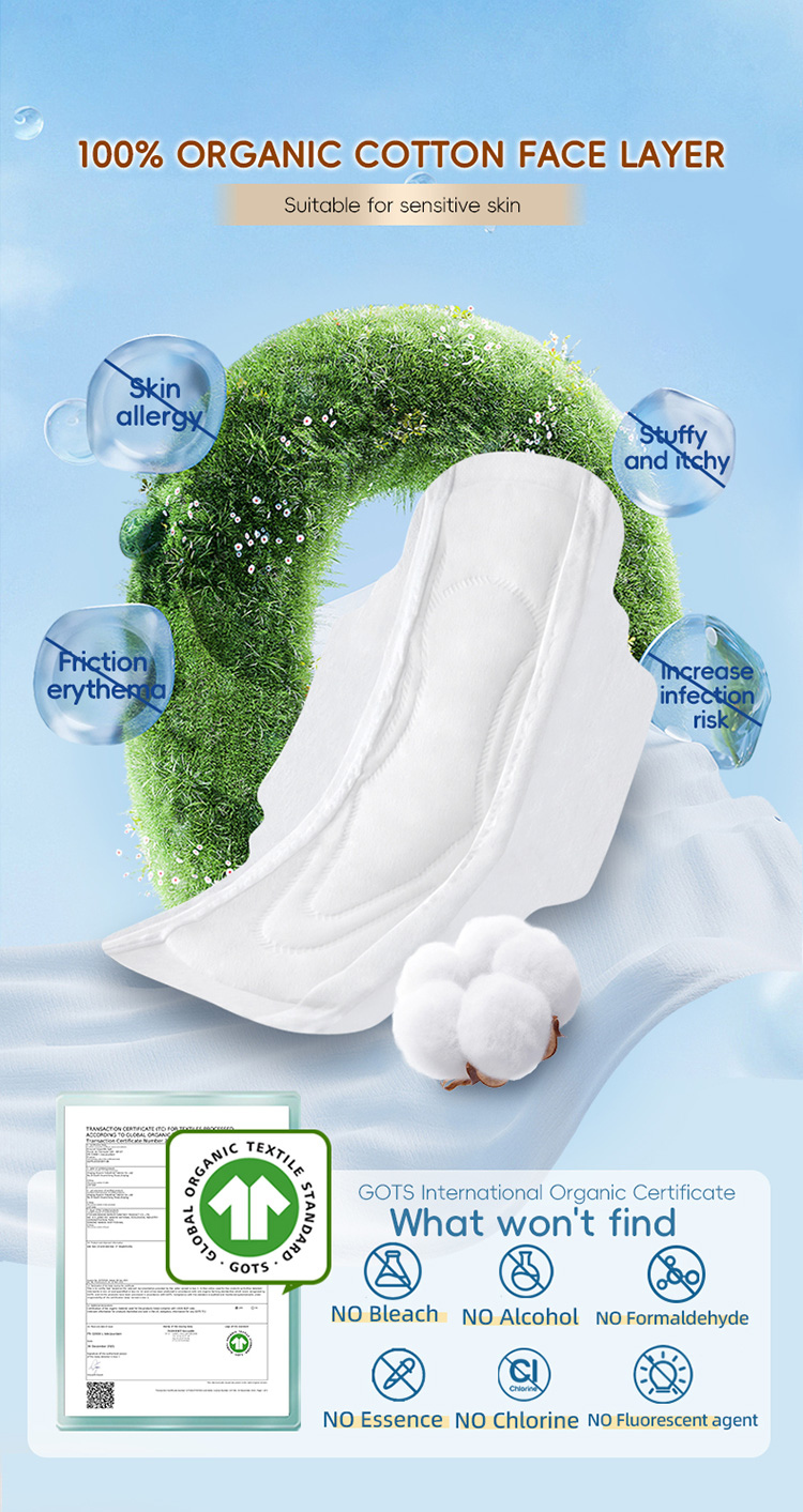 Organic Cotton Sanitary Pads
