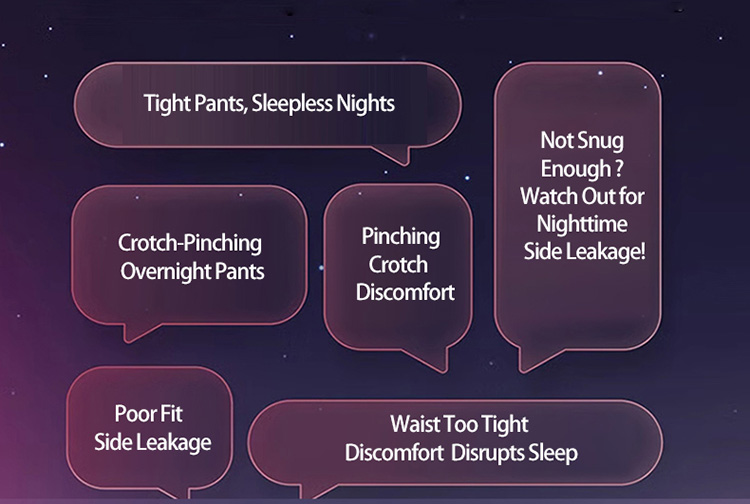 Max Cover Menstrual Pants Composite Core Structure