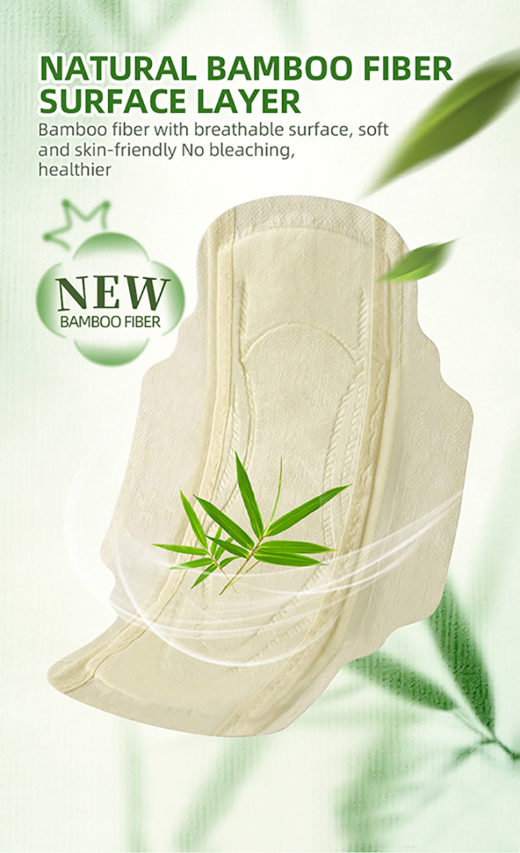 Bamboo Fiber Sanitary Pads